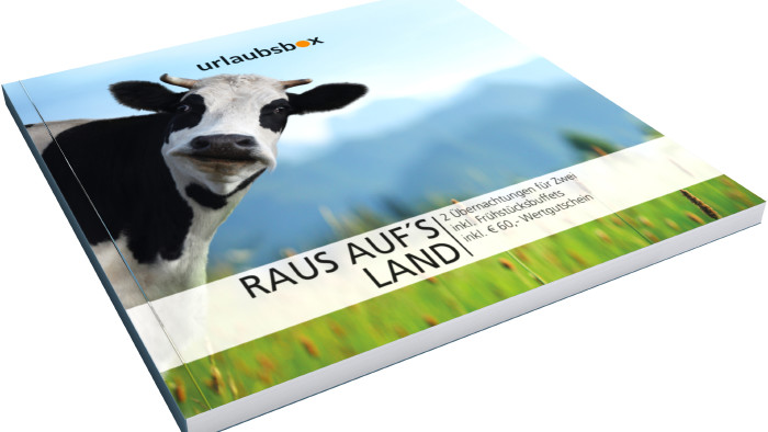 Raus aufs Land © Urlaubsbox, Urlaubsbox Land © Urlaubsbox, Urlaubsbox