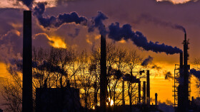 Sonnenuntergang im Ruhrpott 