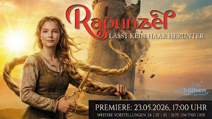 Familienmusical "Rapunzel l&auml;sst kein Haar herunter"
