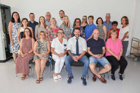 Die Mitarbeiter:innen des KH Kittsee wurden geehrt.