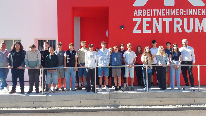 PTS Jennersdorf zu Besuch in der Arbeiterkammer