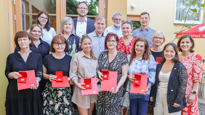 AK ehrt langj&auml;hrige Mitarbeiter:innen