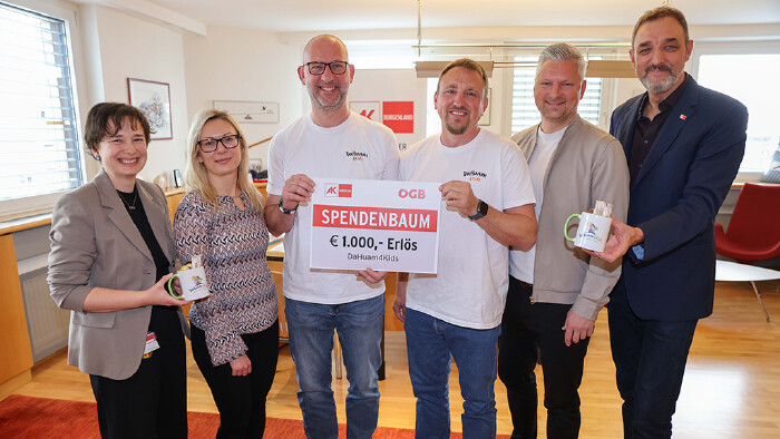 Spendenbaumaktion bringt 1.000 Euro f&uuml;r DaHuam4Kids