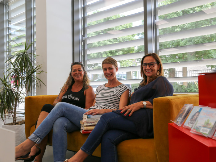Büchereiteam: Ingrid Hackl, Mag. Julia Gsertz und Judith Fischer © AK Burgenland, AK Burgenland Büchereiteam © AK Burgenland, AK Burgenland