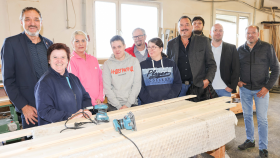 AK-Pr&auml;sident auf Betriebsbesuch