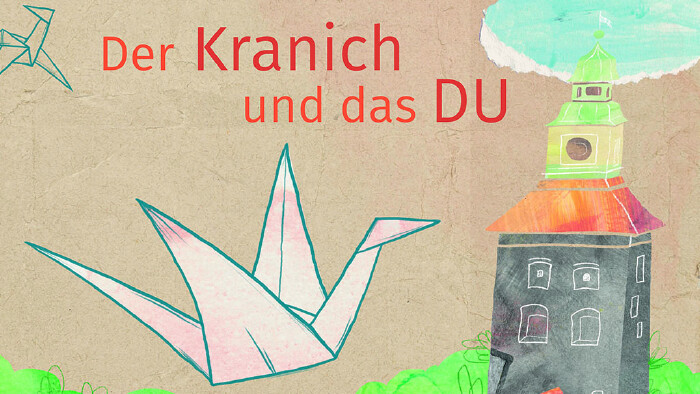 Der Kranich und das DU © Verlag lex liszt 12, Verlag lex liszt 12 Mitmach-Lesung