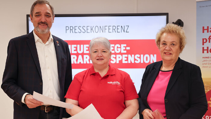 PA AK und Volkshilfe: Schwerarbeitspension - Meilenstein für Beschäftigte in der Pflege