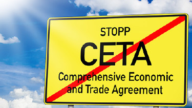 Verkehrsschild: Stopp CETA © stockWERK, Fotolia.com