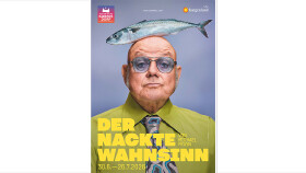 AK Card Angebot Schloss Spiele Kobersdorf "Der nackte Wahnsinn"