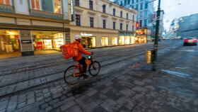 Lieferando Fahrradzusteller