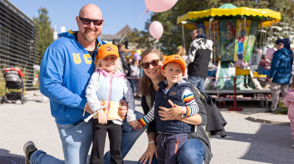 Zahlreiche strahlende Gesichter gab's wieder beim diesjährigen AK-ÖGB Familienfest.