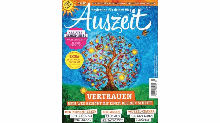Magazin "Auszeit" © Auerbach Verlag und Infodienste GmbH, Auerbach Verlag und Infodienste GmbH Buchtipp © Auerbach Verlag und Infodienste GmbH, Auerbach Verlag und Infodienste GmbH