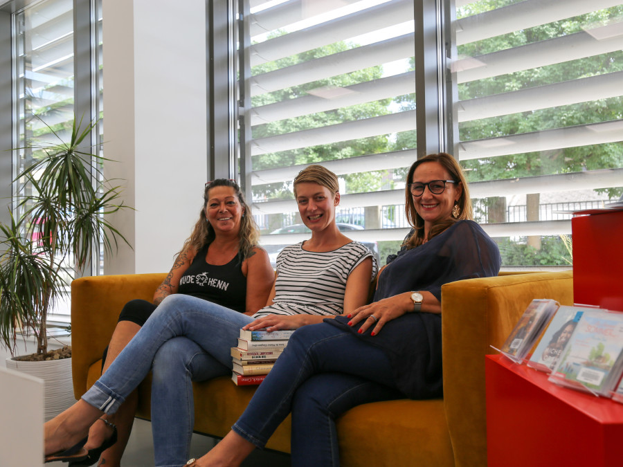 Büchereiteam: Ingrid Hackl, Mag. Julia Gsertz und Judith Fischer © AK Burgenland, AK Burgenland Büchereiteam © AK Burgenland, AK Burgenland