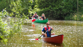 AK Card Angebot: Kanufahrt auf der Raab