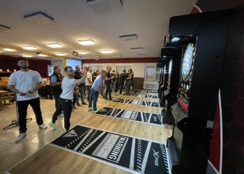 Bilder vom Dartturnier in Rechnitz