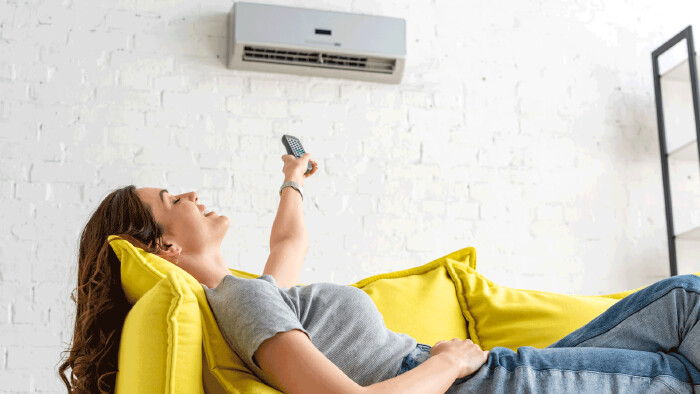 Klimager&auml;te in eine Wohnung