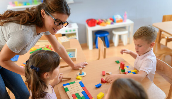 Kinder in der Nachmittagsbetreuung