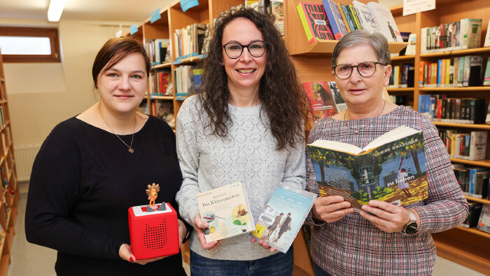 Das Team der AK-Bücherei Oberwart.