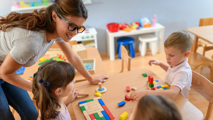 Kinder in der Nachmittagsbetreuung