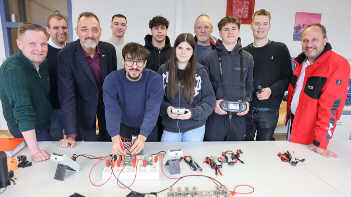 Lehrlinge aus der Berufsschule Oberwart