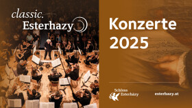 Barocke Räumlichkeiten für klassische Konzerterlebnisse: Die Konzertreihe classic.Esterhazy präsentiert das ganze Jahr über im historischen Schloss Esterházy herausragende internationale Musikerinnen und Musiker – etablierte Stars sowie vielversprechende Newcomer, von Orchesterkonzerten bis zu Streichquartetten ©Esterhazy