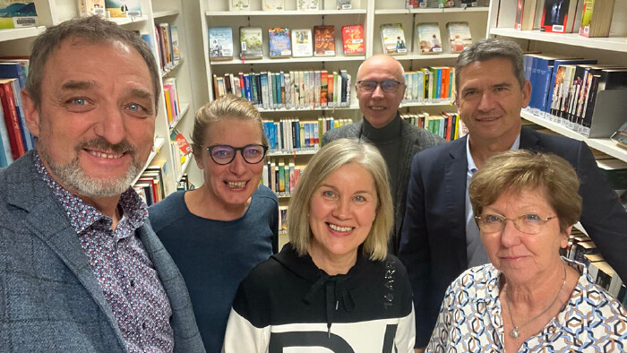 Wechsel an der Spitze in der AK-Bücherei Pöttsching