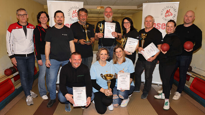 Bezirksfinale vom Kegelturnier in G&uuml;ssing