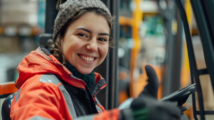 Daumen hoch f&uuml;r Gleichberechtigung.
