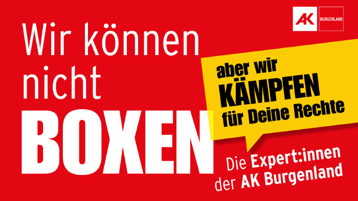 Wir können nicht boxen, aber wir kämpfen für deine Rechte!