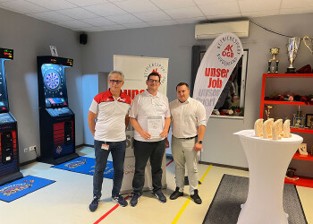 AK-ÖGB-Betriebssport lud zum Dartturnier